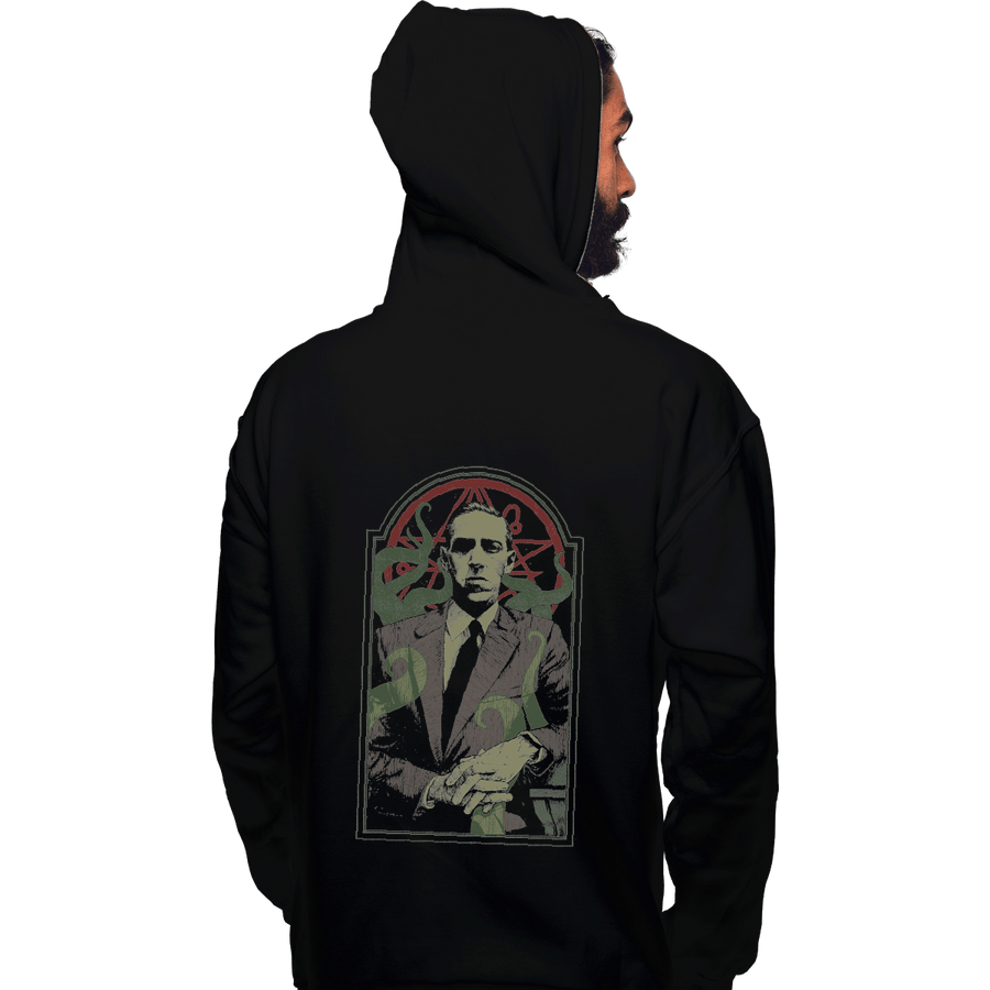 Shirts Zippered Hoodies, Unisex / Small / Black Lovecraft