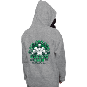 Daily_Deal_Shirts Pullover Hoodies, Unisex / Small / Sports Grey Qui-Gon Gym