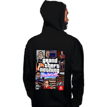 Load image into Gallery viewer, Shirts Pullover Hoodies, Unisex / Small / Black Grand Theft Nothing

