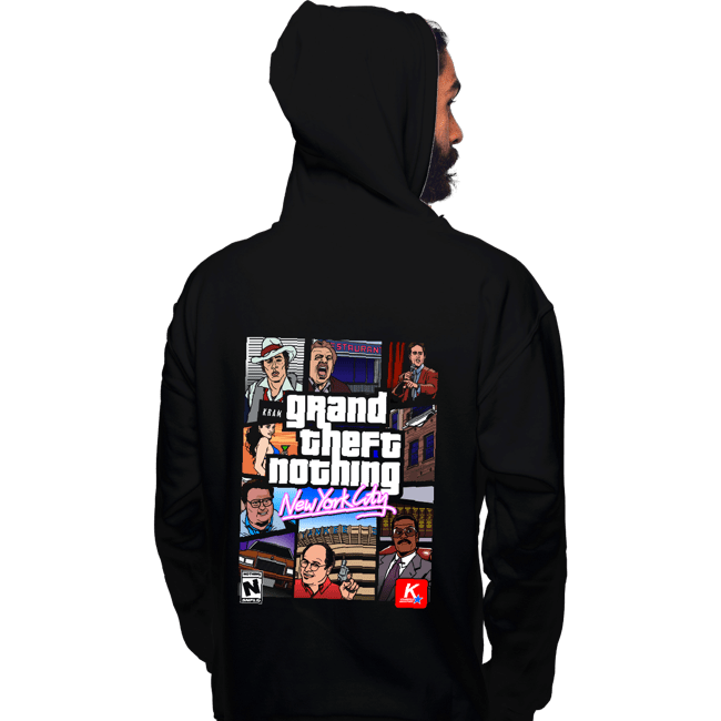 Shirts Pullover Hoodies, Unisex / Small / Black Grand Theft Nothing