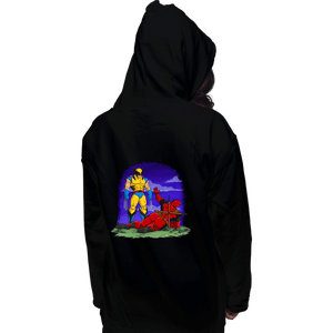 Daily_Deal_Shirts Pullover Hoodies, Unisex / Small / Black Mutant Butt