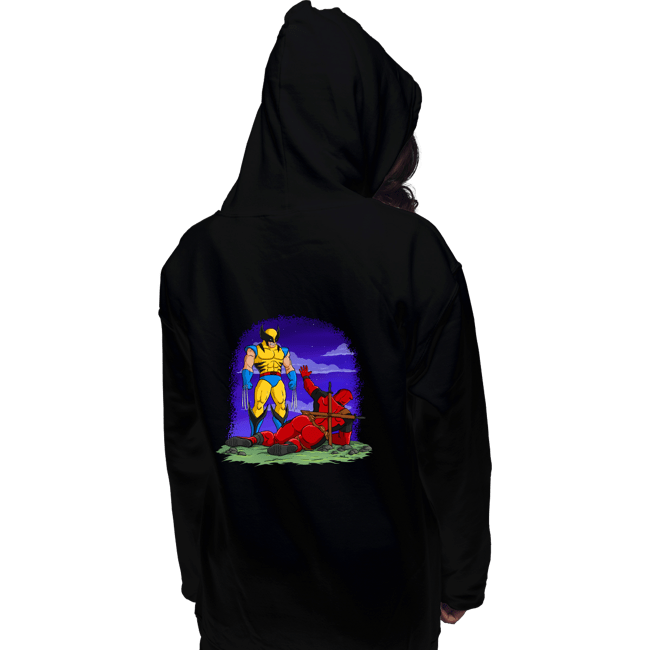 Daily_Deal_Shirts Pullover Hoodies, Unisex / Small / Black Mutant Butt