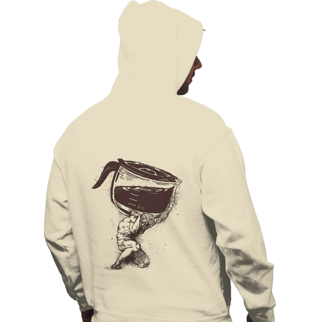 Daily_Deal_Shirts Pullover Hoodies, Unisex / Small / Sand Coffee Atlas