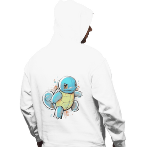 Shirts Pullover Hoodies, Unisex / Small / White Water Ink