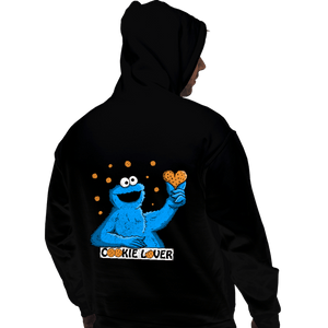 Daily_Deal_Shirts Pullover Hoodies, Unisex / Small / Black Cookie Lover