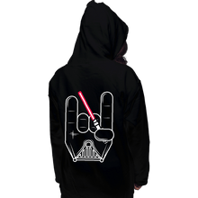 Load image into Gallery viewer, Shirts Pullover Hoodies, Unisex / Small / Black Darth Rock
