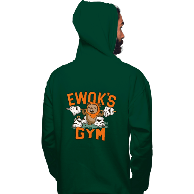 Daily_Deal_Shirts Pullover Hoodies, Unisex / Small / Forest Ewok's Gym