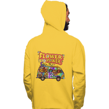 Load image into Gallery viewer, Last_Chance_Shirts Pullover Hoodies, Unisex / Small / Gold Flower Power

