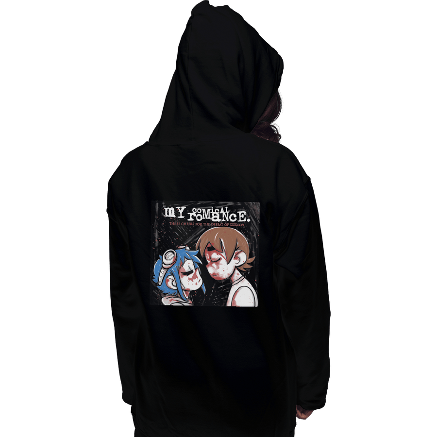 Shirts Zippered Hoodies, Unisex / Small / Black My Comical Romance