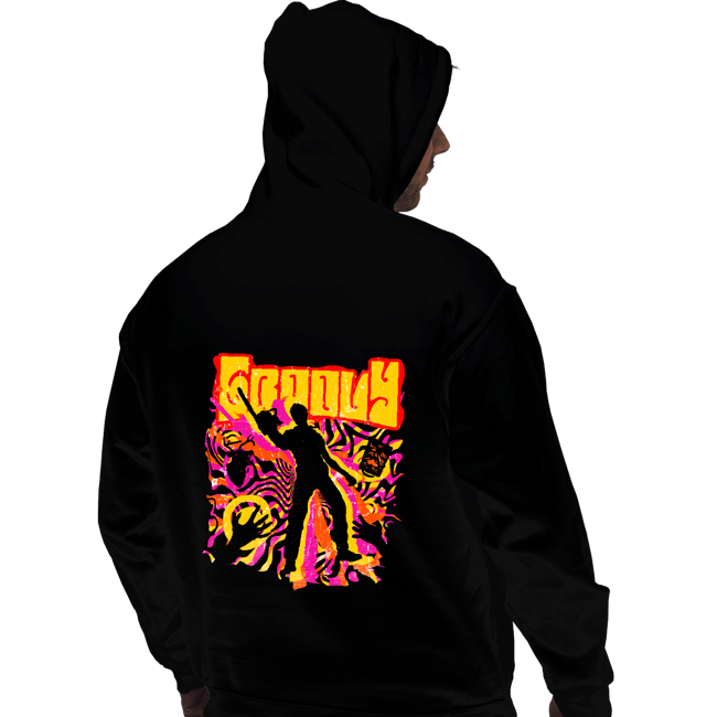 Daily_Deal_Shirts Pullover Hoodies, Unisex / Small / Black Retro Stay Groovy