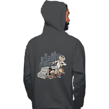 Load image into Gallery viewer, Shirts Zippered Hoodies, Unisex / Small / Dark Heather Scientific Paradox Goes Boom
