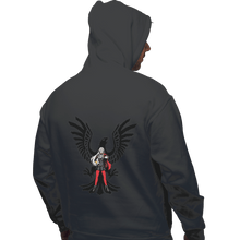 Load image into Gallery viewer, Shirts Zippered Hoodies, Unisex / Small / Dark Heather Black Eagles House Leader
