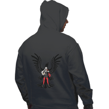 Load image into Gallery viewer, Shirts Zippered Hoodies, Unisex / Small / Dark Heather Black Eagles House Leader
