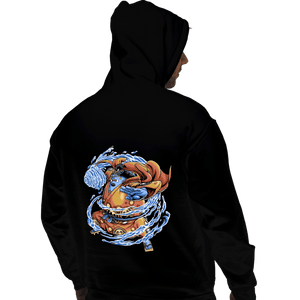 Daily_Deal_Shirts Pullover Hoodies, Unisex / Small / Black fishman Karate