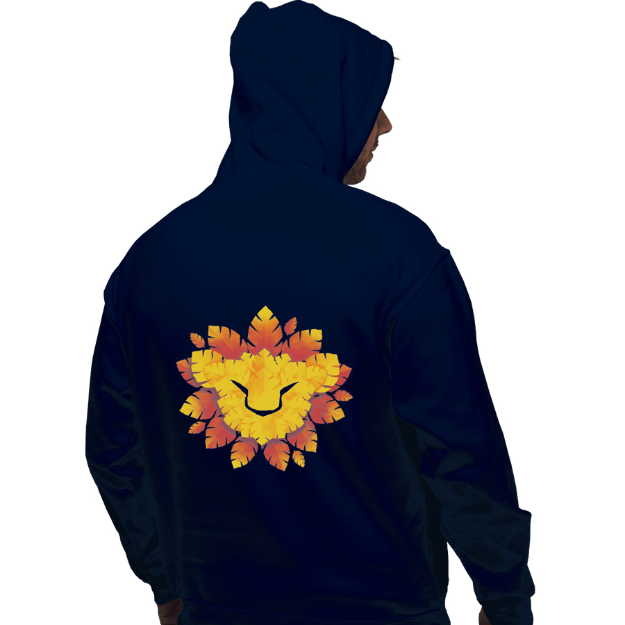 Shirts Zippered Hoodies, Unisex / Small / Navy King Of Leaves