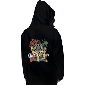 Shirts Pullover Hoodies, Unisex / Small / Black Mushroom Rangers