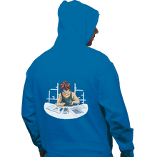 Load image into Gallery viewer, Shirts Zippered Hoodies, Unisex / Small / Royal Blue Robot Builder
