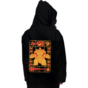 Daily_Deal_Shirts Pullover Hoodies, Unisex / Small / Black Bowser Model Sprue