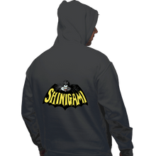 Load image into Gallery viewer, Shirts Pullover Hoodies, Unisex / Small / Charcoal Bat Shinigami

