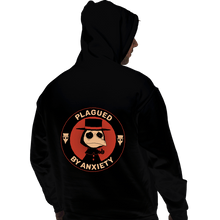 Load image into Gallery viewer, Secret_Shirts Pullover Hoodies, Unisex / Small / Black Plagued By Anxiety
