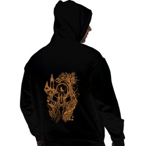 Daily_Deal_Shirts Pullover Hoodies, Unisex / Small / Black Rings And Power