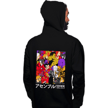 Load image into Gallery viewer, Shirts Pullover Hoodies, Unisex / Small / Black Assemble!
