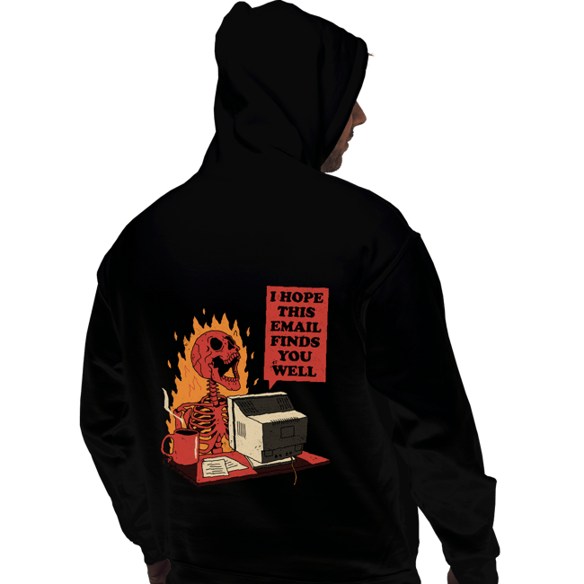 Daily_Deal_Shirts Pullover Hoodies, Unisex / Small / Black You Got Mail