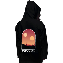 Load image into Gallery viewer, Shirts Pullover Hoodies, Unisex / Small / Black Desert Suns

