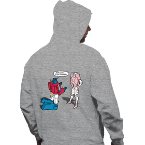 Daily_Deal_Shirts Pullover Hoodies, Unisex / Small / Sports Grey He Can Change
