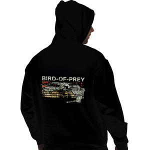 Shirts Pullover Hoodies, Unisex / Small / Black Retro Bird Of Prey
