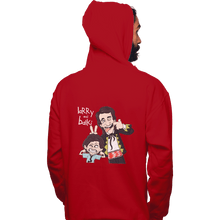 Load image into Gallery viewer, Shirts Zippered Hoodies, Unisex / Small / Red Larry And Balki
