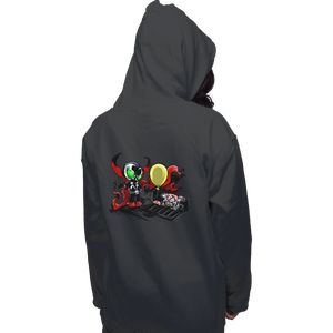 Daily_Deal_Shirts Pullover Hoodies, Unisex / Small / Charcoal Spawn IT
