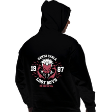 Load image into Gallery viewer, Daily_Deal_Shirts Pullover Hoodies, Unisex / Small / Black Santa Carla Boys
