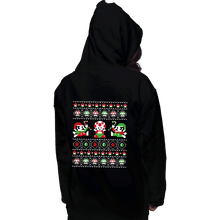 Load image into Gallery viewer, Shirts Pullover Hoodies, Unisex / Small / Black Christmas Bros
