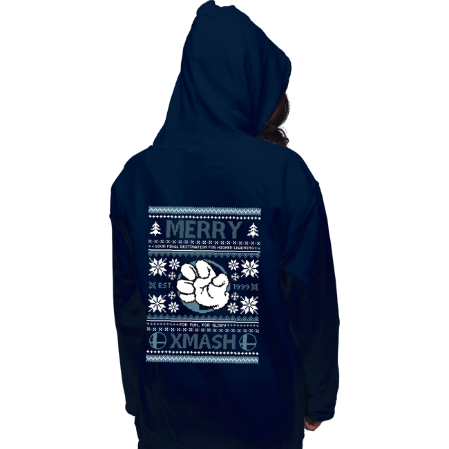 Shirts Pullover Hoodies, Unisex / Small / Navy Merry Xmash