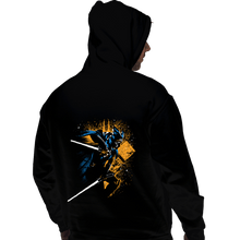 Load image into Gallery viewer, Secret_Shirts Pullover Hoodies, Unisex / Small / Black Two White Blades
