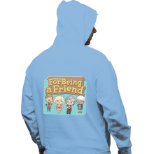 Load image into Gallery viewer, Shirts Pullover Hoodies, Unisex / Small / Royal blue Thank You For Being A Friend
