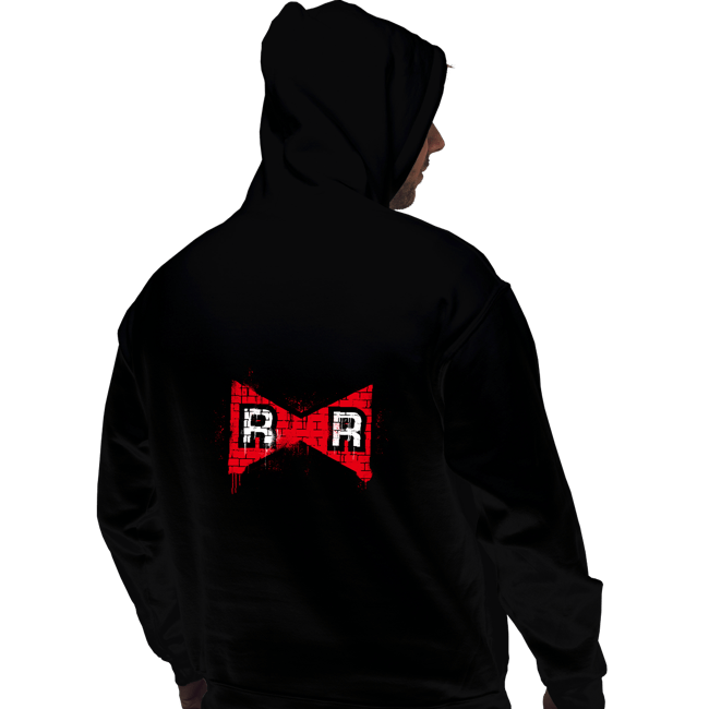 Shirts Pullover Hoodies, Unisex / Small / Black Ribbon Spray