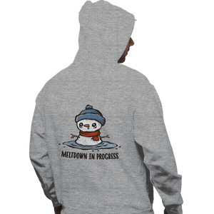 Daily_Deal_Shirts Pullover Hoodies, Unisex / Small / Sports Grey Meltdown In Progress