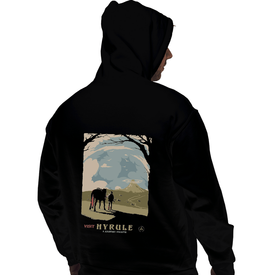 Shirts Pullover Hoodies, Unisex / Small / Black Epona Visit Hyrule
