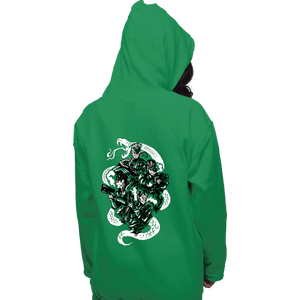 Daily_Deal_Shirts Pullover Hoodies, Unisex / Small / Irish Green Snake Legacy