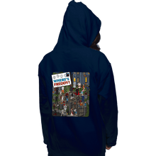 Load image into Gallery viewer, Daily_Deal_Shirts Pullover Hoodies, Unisex / Small / Navy Where&#39;s Freddy
