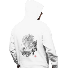 Load image into Gallery viewer, Shirts Zippered Hoodies, Unisex / Small / White The Prince Of Saiyans
