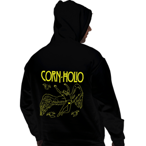 Shirts Zippered Hoodies, Unisex / Small / Black Corn Holio