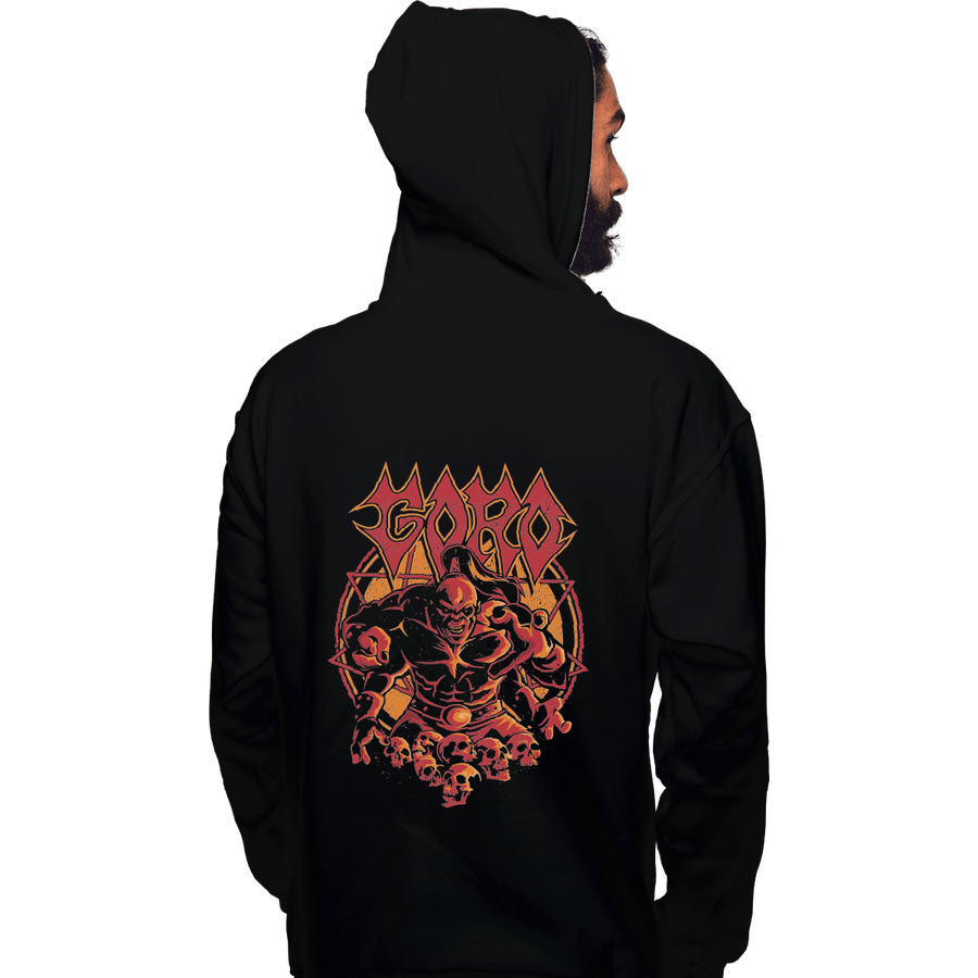 Shirts Pullover Hoodies, Unisex / Small / Black The Four Armed Shokan