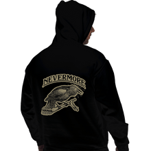 Load image into Gallery viewer, Shirts Zippered Hoodies, Unisex / Small / Black Nevermore
