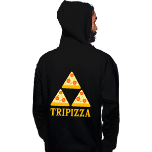 Shirts Pullover Hoodies, Unisex / Small / Black TriPizza