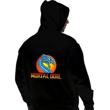 Load image into Gallery viewer, Daily_Deal_Shirts Pullover Hoodies, Unisex / Small / Black Mortal Duel
