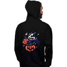 Load image into Gallery viewer, Shirts Pullover Hoodies, Unisex / Small / Black Felix The Cat
