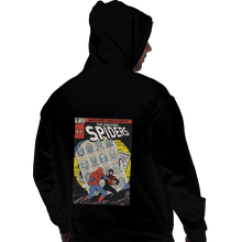 Load image into Gallery viewer, Shirts Pullover Hoodies, Unisex / Small / Black Spiders Of Future Past
